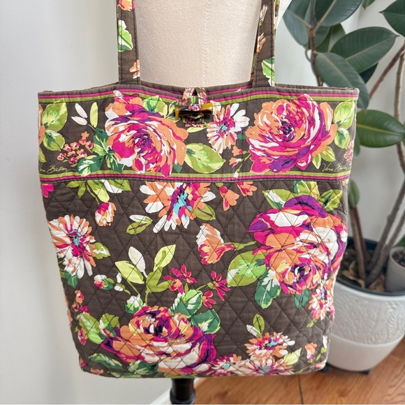 Vera Bradley Tote English Rose - Picture 2 of 9